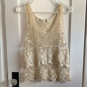 Crochet Lace Top